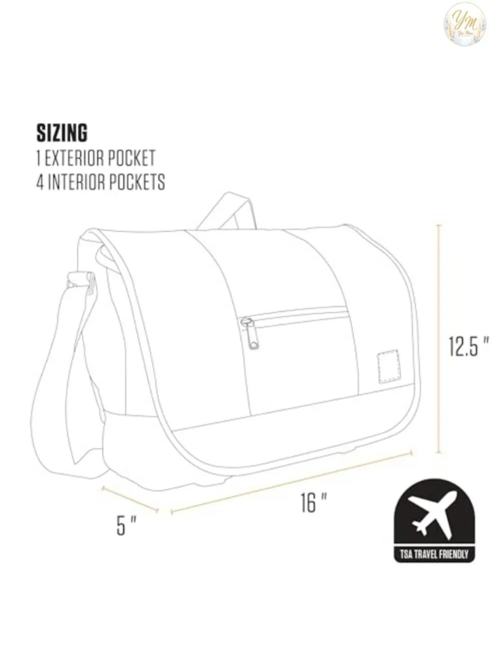 Carhartt Ripstop Messenger Bag Water-Resistant 17